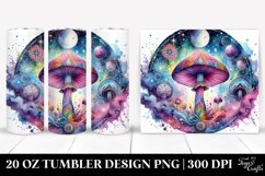 Vibrant Magical Mushroom Tarot Clipart Product Image 1