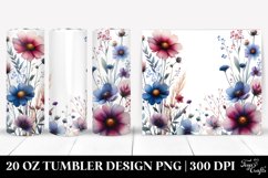 Bold Wild Flowers | 20 Oz Tumbler Product Image 1