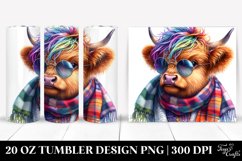 Happy Highlandcow | 20 oz Tumbler Product Image 1