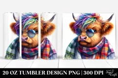 Happy Highlandcow | 20 oz Tumbler Product Image 1