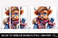 Happy Highlandcow | 20 oz Tumbler Product Image 1