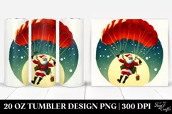 Christmas Cow in Party Hat PNG Product Image 1