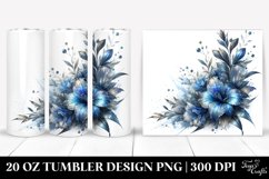 Detailed Shiny Lobelia Tumbler Product Image 1