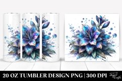 Detailed Shiny Lobelia Tumbler Product Image 1