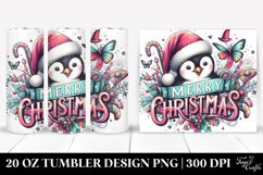 Christmas PNG 20 Oz Tumbler Design Product Image 1
