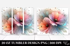 Pastel Poppy | 20 oz Tumbler Product Image 1