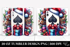 Christmas PNG 20 Oz Tumbler Design Product Image 1