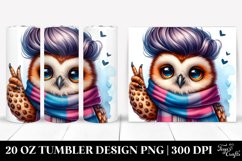 Cute Baby Owl Model | 20 oz Tumbler Product Image 1