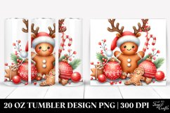 Christmas PNG 20 Oz Tumbler Design Product Image 1