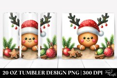 Christmas PNG 20 Oz Tumbler Design Product Image 1