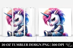 Cute Baby Unicorn | 20 oz Tumbler Product Image 1