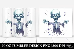 Simple Funny Halloween Clipart, 20 Oz Tumbler Product Image 1