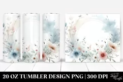 Simple Washed Watercolor | 20 oz Tumbler Product Image 1