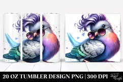 Cute Baby Dove, Expressive PNG Product Image 1