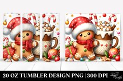 Christmas PNG 20 Oz Tumbler Design Product Image 1