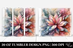 Abstract Pastel Wooden Small Stained Magnolia, Transparent Product Image 1