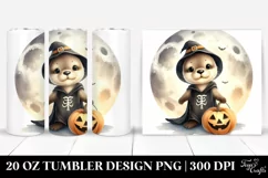 Creepy Otter Halloween, Transparent PNG Product Image 1