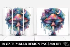 Colorful Magical Mushroom | 20 Oz Tumbler Product Image 1