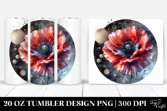 Shiny Poppy Metallic Tumbler Product Image 1