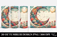 Vintage Moon Whimsical | 20 oz Tumbler Product Image 1