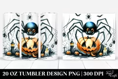 Simple Funny Halloween Spider 20 Oz Tumbler Product Image 1