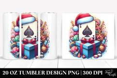 Christmas PNG 20 Oz Tumbler Design Product Image 1