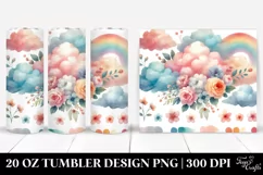 Spring 20 Oz Tumbler Png Product Image 1