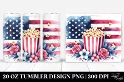 Washed Popcorn Tumbler | 20 oz Tumbler Product Image 1