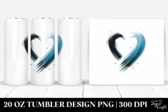 Valentines 20 Oz Tumbler Png Product Image 1