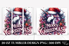 Christmas PNG 20 Oz Tumbler Design Product Image 1