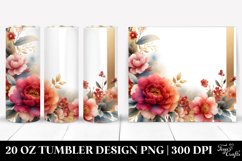 Colorful Abstract Frame | 20 Oz Tumbler Product Image 1