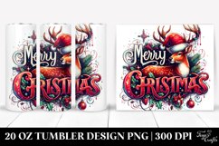 Christmas PNG 20 Oz Tumbler Design Product Image 1