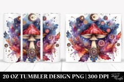 Magical Centered Mushroom Clipart Product Image 1