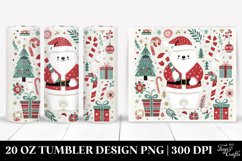 Christmas PNG 20 Oz Tumbler Design Product Image 1