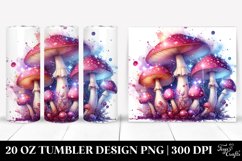 Glossy Magical Mushroom | 20 oz Tumbler Product Image 1