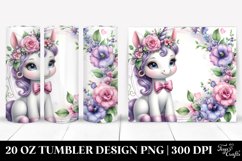 Colorful Unicorn Sweet Pea | 20 oz Tumbler Product Image 1
