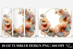 Pastel Shiny Nasturtium | 20 oz Tumbler Product Image 1