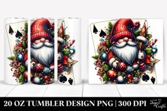 Christmas PNG 20 Oz Tumbler Design Product Image 1