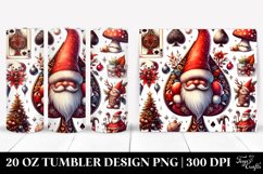 Christmas PNG 20 Oz Tumbler Design Product Image 1