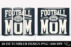 Vintage Football Mom Tumbler | 20 oz Tumbler Product Image 1
