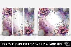 Colorful Purple Foil | 20 Oz Tumbler Product Image 1