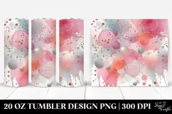 Colorful Pinkish Drips | 20 Oz Tumbler Product Image 1