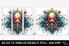 Magical Celestial Mushroom 20 Oz Tumbler Product Image 1