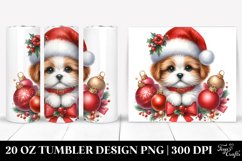 Christmas PNG 20 Oz Tumbler Design Product Image 1