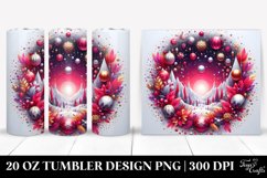 Colorful Glittery Red | 20 Oz Tumbler Product Image 1