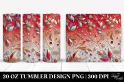 Colorful Glittery Red | 20 Oz Tumbler Product Image 1