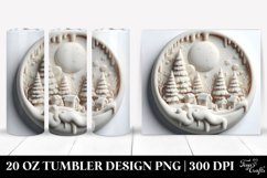 Delightful Martzipan Winter Scene 20 Oz Tumbler Product Image 1