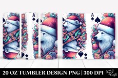 Christmas PNG 20 Oz Tumbler Design Product Image 1
