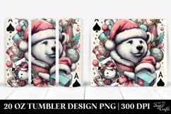 Christmas PNG 20 Oz Tumbler Design Product Image 1