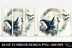 Halloween Wolf Tumbler | 20 oz Tumbler Product Image 1